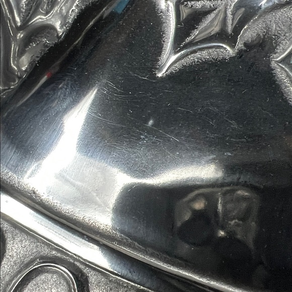 🎄 Wilton Armetale Silver Bell Shaped Holiday Tray – Decorative Serving Dish - Picture 9 of 9